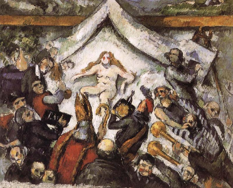 Paul Cezanne eternal female china oil painting image